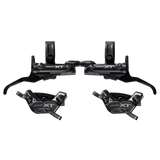 BRAKE UPGRADE KIT, XT, BL-M8200, BR-M8220 (LF & RR), 1000 & 1700MM (BH90), METAL PAD (W/FIN), W/CONNECTER INSERT X2, OIL 100ML X1 (NON-EU), RESIN PAD (W/FIN) X2