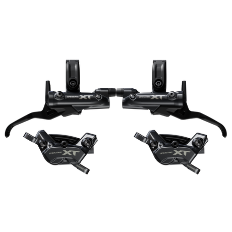 BRAKE UPGRADE KIT, XT, BL-M8200, BR-M8220 (LF & RR), 1000 & 1700MM (BH90), METAL PAD (W/FIN), W/CONNECTER INSERT X2, OIL 100ML X1 (NON-EU), RESIN PAD (W/FIN) X2