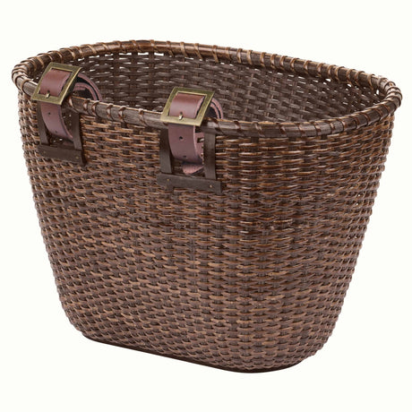 Dreamcatcher Handwoven Cane Bike Basket