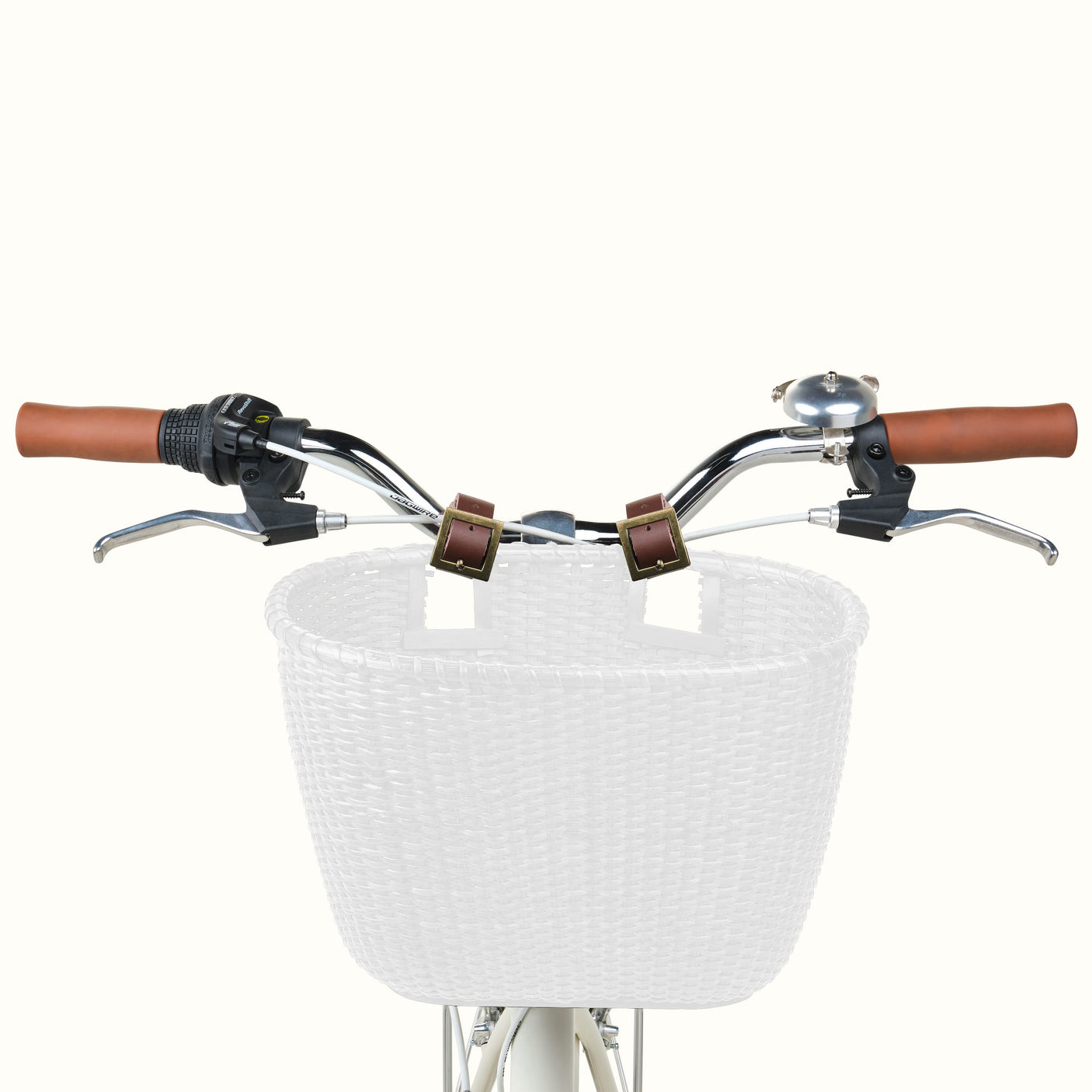 Dreamcatcher Handwoven Cane Bike Basket