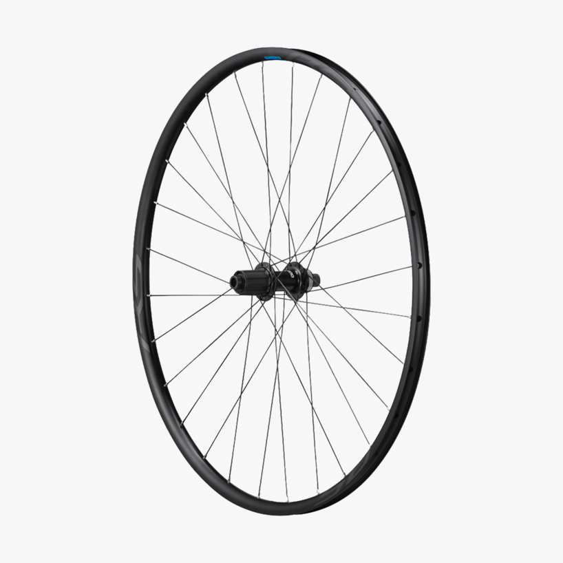 WHEEL, WH-RS171-700C, REAR, 28H, FOR 10/11-S, OLD:142MM, R:12MM E-THRU,CLINCHER, BLACK, W/STANDARD STICKER, CL DISC