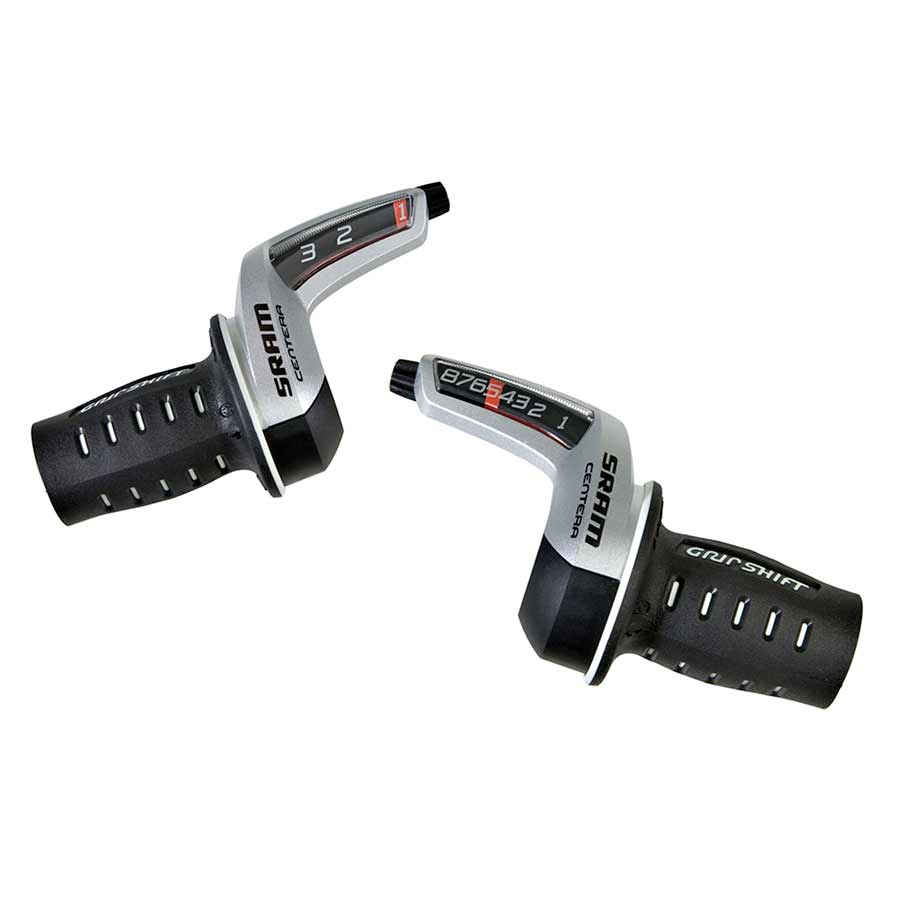 SRAM, Centera, Twist Shifter, Speed: 3x9, Black, Set