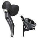 DISC BRAKE ASSEMBLED SET/J-KIT, ST-RX810(L), BR-RX810(F), RESIN(W/FIN),SM-BH90 BLACK