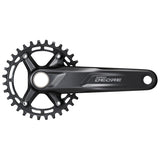 FRONT CHAINWHEEL, FC-M5100-1, DEORE, FOR REAR 10/11-SPEED, 2-PCS FC, 170MM, 30T W/O CG, W/O BB PARTS, FOR CHAIN LINE 52MM