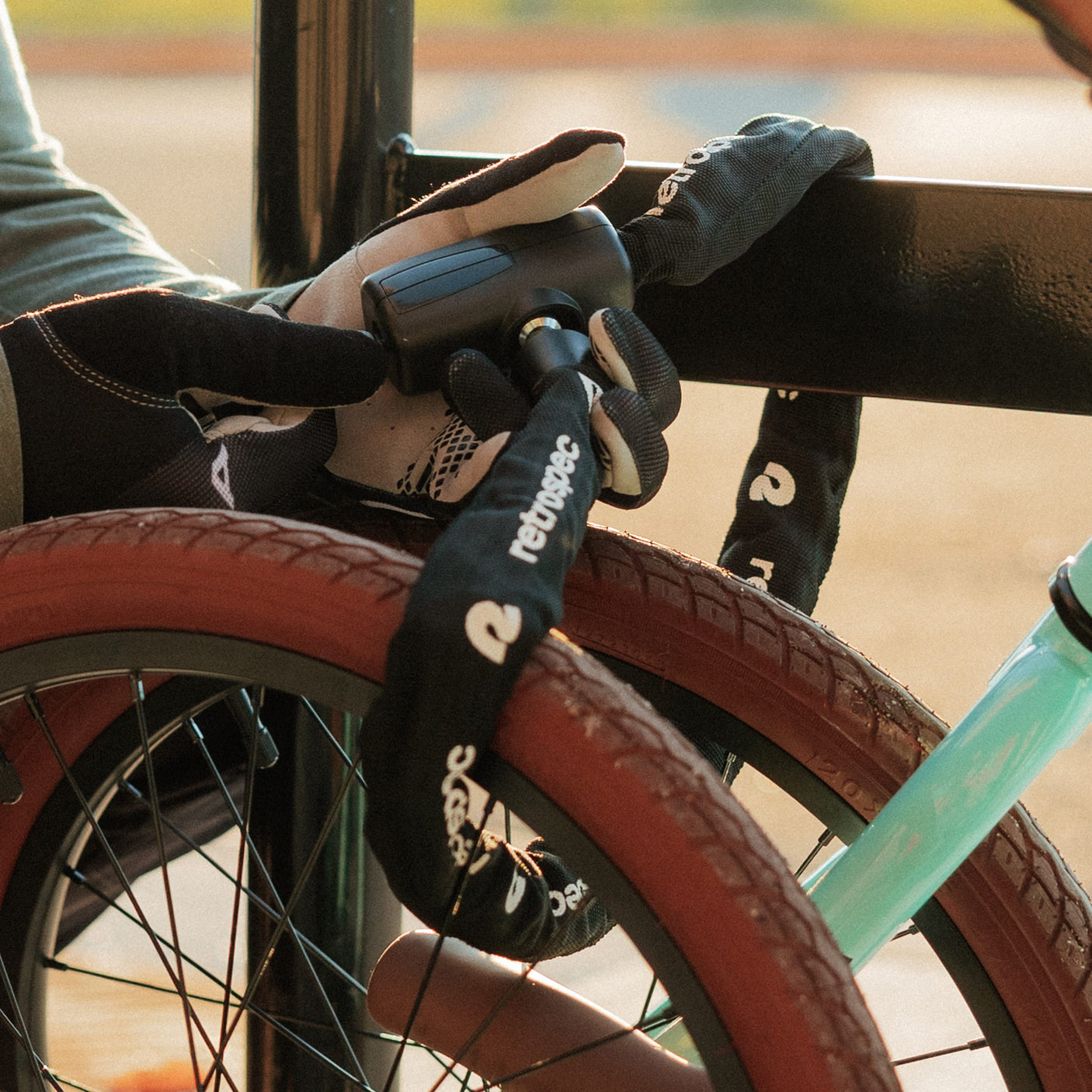 Hero Plus Integrated Chain Bike Lock - 10mm