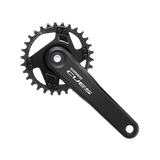 FRONT CHAINWHEEL, FC-U4000-1, CUES, FOR REAR 9/10/11-SPEED, 175MM, 32T W/O CG, W/CRANK FIXING BOLT, CHAIN CASE NOT COMPATIBLE