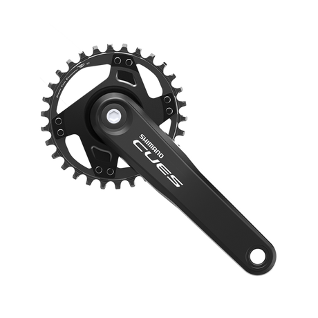 FRONT CHAINWHEEL, FC-U4000-1, CUES, FOR REAR 9/10/11-SPEED, 175MM, 40T W/O CG, W/CRANK FIXING BOLT, CHAIN CASE COMPATIBLE