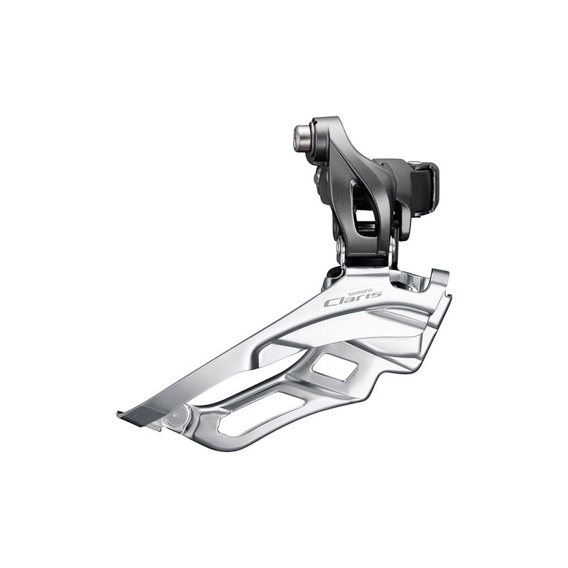 FRONT DERAILLEUR, FD-R2030, CLARIS, FOR REAR 8-SPEED, BAND-TYPE 34.9MM(W/31.8 &28.6MM ADAPTER), FOR TRIPLE CHAINWHEEL