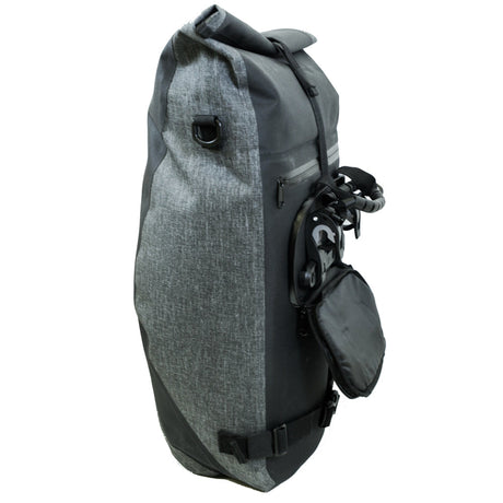 (BM-BP1BKGY) Waterproof Pannier Backpack -Black/Grey