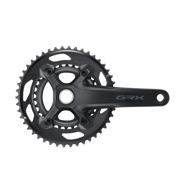 FRONT CHAINWHEEL, FC-RX610-2, GRX, FOR REAR 12-SPEED, 2-PCS FC, 172.5MM, 46-30T W/O CG, W/O BB PARTS