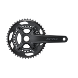 FRONT CHAINWHEEL, FC-RX610-2, GRX, FOR REAR 12-SPEED, 2-PCS FC, 175MM, 46-30T W/O CG, W/O BB PARTS