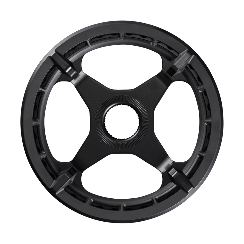 CHAINRING, SM-CRE50, 38T W/CHAIN GUARD(DOUBLE), FOR CHAINLINE 46.5MM