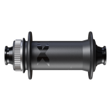 FRONT HUB, HB-M9210-B, XTR, CENTER LOCK DISC 32H, FOR 15MM THRU TYPE AXLE (W/O AXLE), OLD:110MM, W/O ROTOR MOUNT COVER, W/O LOCK RING