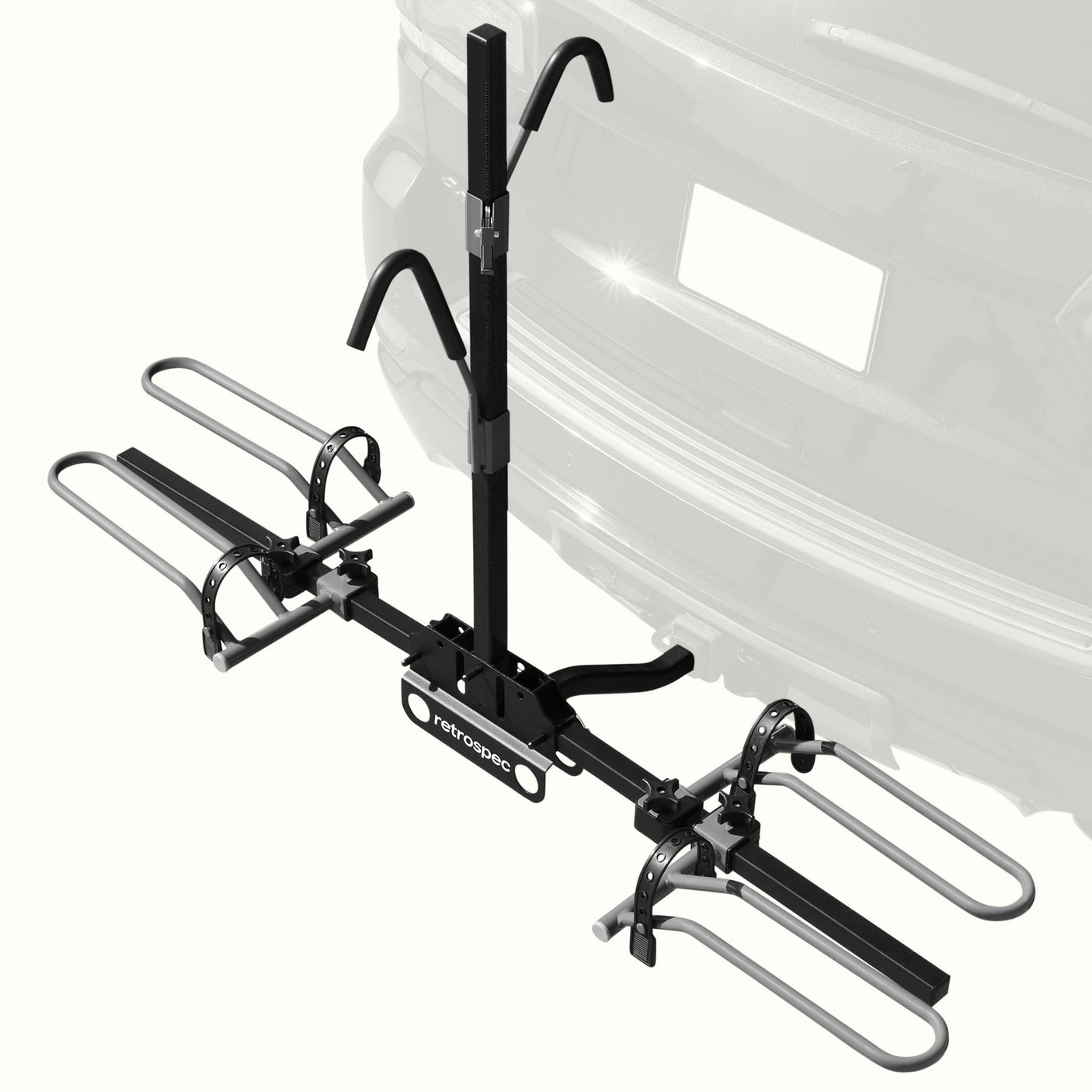 Lenox Tray Hitch Mount Car Bike Rack (2 Bikes)