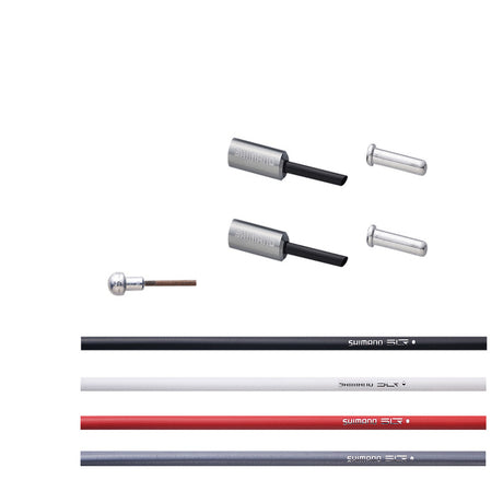 BC-9000 ROAD POLYMER BRAKE CABLE SET- Blue