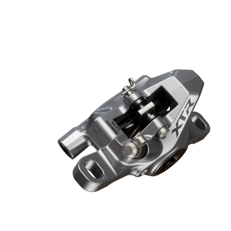 HYDRAULIC DISC BRAKE, BR-M9200, XTR, 2-PISTON, FRONT OR REAR, W/O ADAPTER, W/K04TI METAL PAD (W/O FIN)
