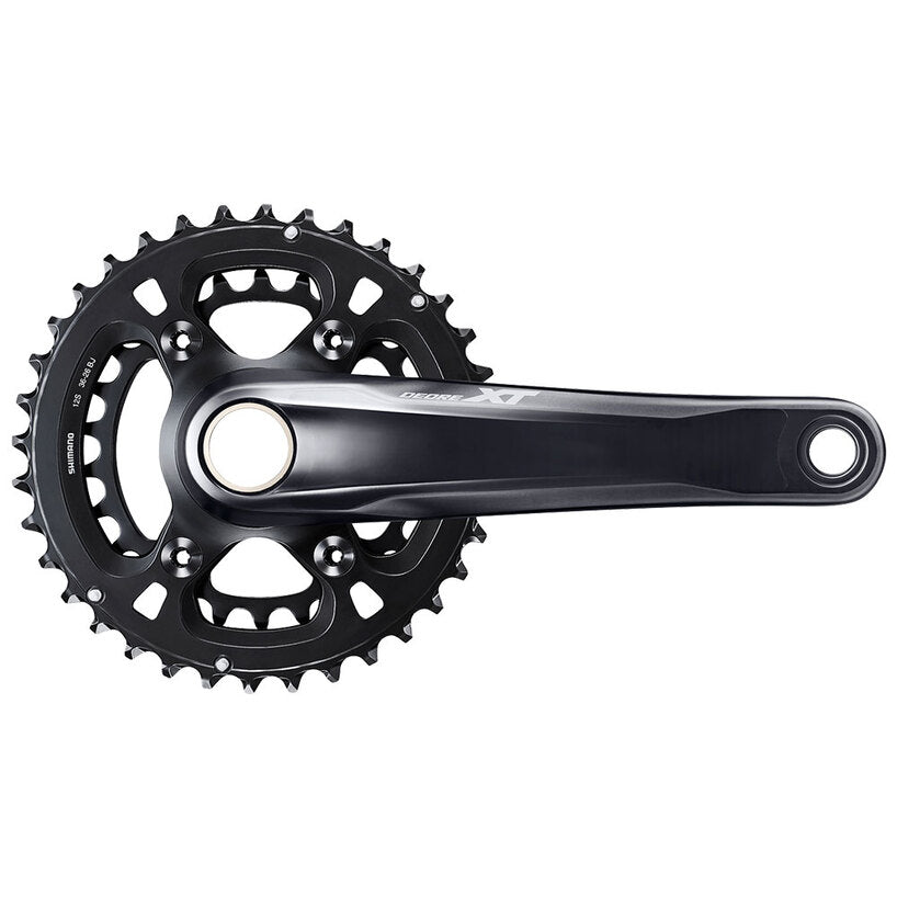 FRONT CHAINWHEEL, FC-M8100-2, DEORE XT, 12-SPEED, HOLLOWTECH 2, 175MM, 36-26T W/O CHAIN GUARD, W/O BB, CHAIN LINE 48.8MM