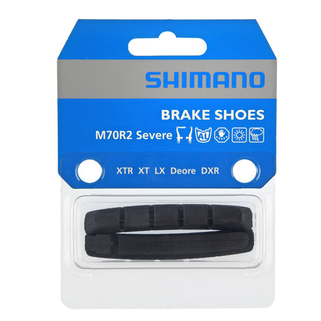 M70R2 SEVERE BRAKE SHOE, MTB BRAKE SHOE, 1 PAIR