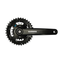 FRONT CHAINWHEEL, FC-M315-B2, 7/8-SPEED, 170MM, 36-22T W/O CHAIN GUARD, CHAIN CASE NOT COMPATIBLE, CHAIN LINE 3MM OUTBOARD, BLACK