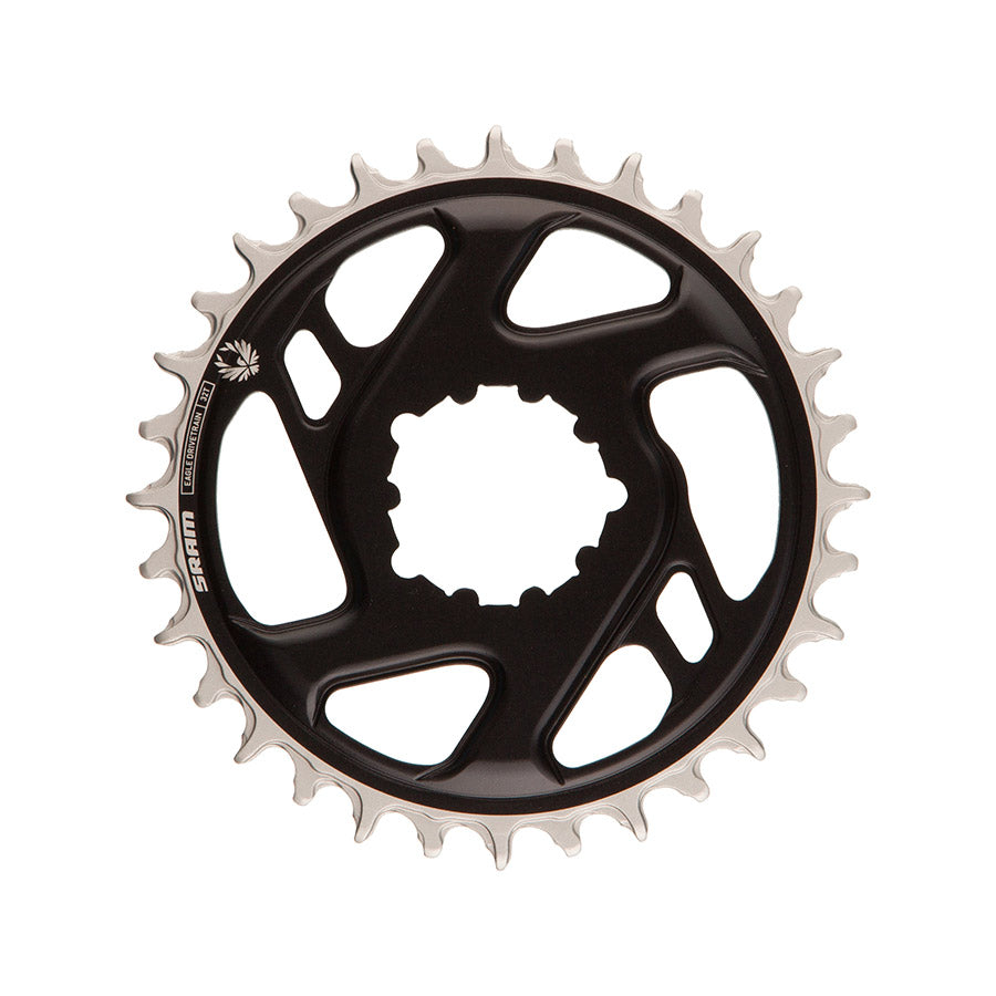 SRAM, X-SYNC Eagle Aluminum 3mm F1, Chainring, Teeth: 30, Speed: 12, BCD: Direct Mount SRAM 3 Bolt, Bolts: 3, Aluminum, Black