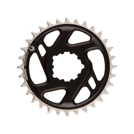 SRAM, X-SYNC Eagle Aluminum 3mm F1, Chainring, Teeth: 30, Speed: 12, BCD: Direct Mount SRAM 3 Bolt, Bolts: 3, Aluminum, Black