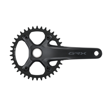 FRONT CHAINWHEEL, FC-RX610-1, GRX, FOR REAR 12-SPEED, 2-PCS FC, 175MM, 38T W/O CG, W/O BB PARTS