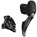 DISC BRAKE ASSEMBLED SET/J-kit DIRECT, GRX, ST-RX825 (L), BR-RX820 (F), FOR 160MM ROTOR, RESIN PAD (W/FIN), W/CONNECTER INSERT, 1000MM (SM-BH90 BLACK)