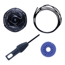 SM-SHRX800MBOA IP1 REPAIR KIT, BLACK, LEFT, DIAL SH-RX800
