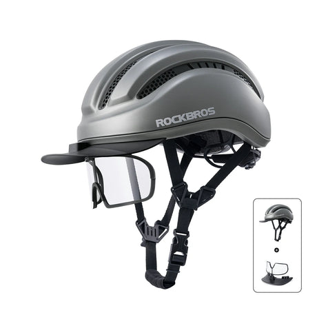 Bike Cycling Helmet with Magnetic Visor