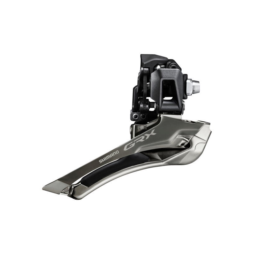 FRONT DERAILLEUR, FD-RX820, GRX, FOR REAR 12-SPEED, DOWN-SWING, DOWN-PULL, BRAZED-ON TYPE, CS-ANGLE: 63-66, FOR TOP GEAR: 48T, CL: 47MM