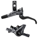 DISC BRAKE ASSEMBLED SET/J-KIT, XTR, BL-M9100(L), BR-M9100(F), W/O ADAPTER, METAL PAD(W/O FIN)