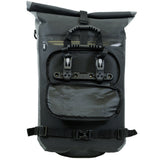 (BM-BP1BKGY) Waterproof Pannier Backpack -Black/Grey