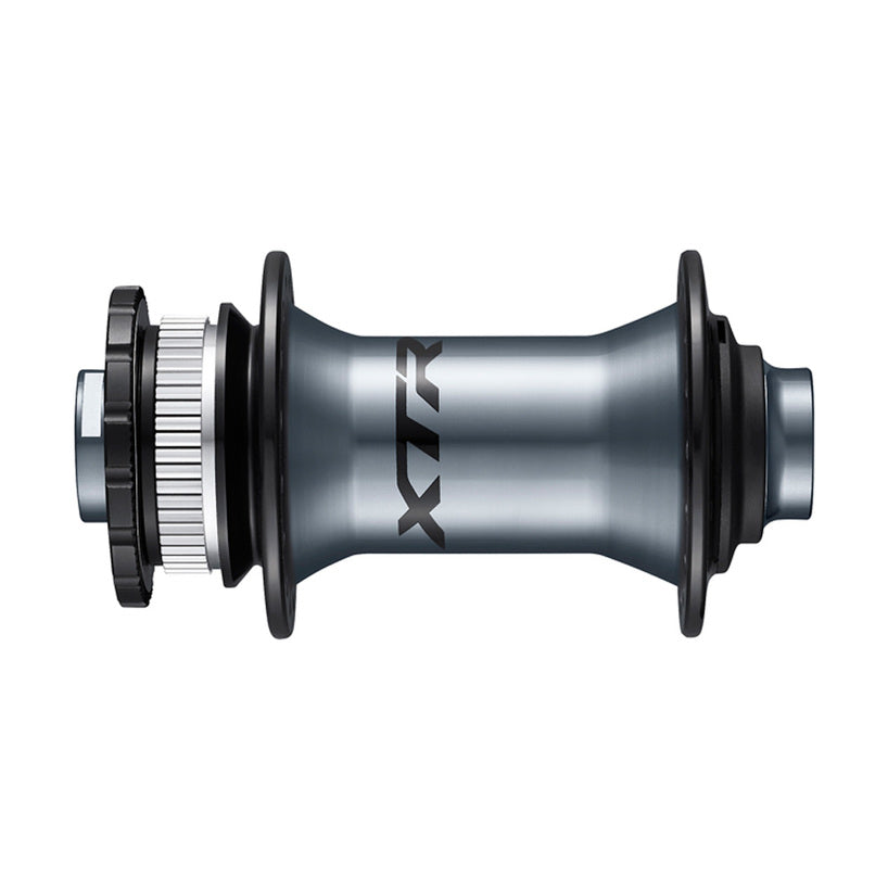 FRONT HUB, HB-M9110, XTR, CENTER LOCK DISC 28H, FOR 15MM THRU TYPE AXLE (W/O AXLE), OLD 100MM, W/O LOCK RING