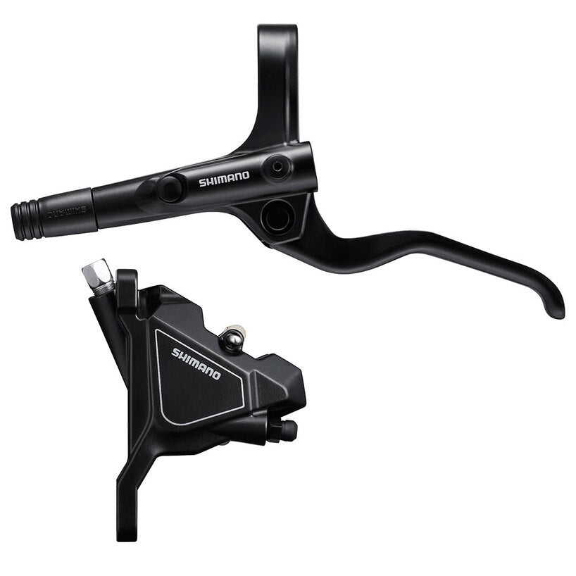 DISC BRAKE ASSEMBLED SET,BL-MT201(R),BR-UR300(R), BLACK, W/O ADAPTER, FOR 25MM MNT, RESIN PAD(W/O FIN), SM-BH59 1700 MM BLACK