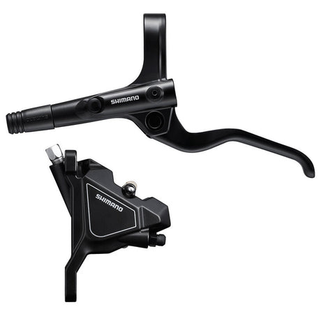 DISC BRAKE ASSEMBLED SET,BL-MT201(R),BR-UR300(R), BLACK, W/O ADAPTER, FOR 25MM MNT, RESIN PAD(W/O FIN), SM-BH59 1700 MM BLACK