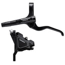 DISC BRAKE ASSEMBLED SET,BL-MT201(L),BR-UR300(F), BLACK, FOR 160MM ROTOR, RESIN PAD(W/O FIN), SM-BH59 1000 MM BLACK
