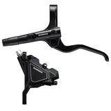 DISC BRAKE ASSEMBLED SET,BL-MT201(L),BR-UR300(F), BLACK, FOR 160MM ROTOR, RESIN PAD(W/O FIN), SM-BH59 1000 MM BLACK