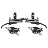 BRAKE UPGRADE KIT, XTR, BL-M9220, BR-M9220 (LF & RR), 1000 & 1700MM (BH90), METAL PAD (W/FIN), W/CONNECTOR INSERT X 2, OIL 100ml X 1 (NON-EU), RESIN PAD (W/FIN) X 2