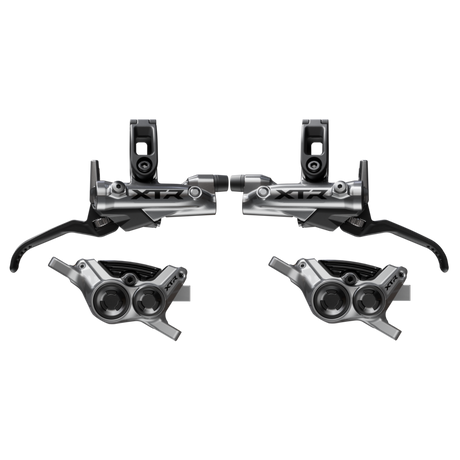 BRAKE UPGRADE KIT, XTR, BL-M9220, BR-M9220 (LF & RR), 1000 & 1700MM (BH90), METAL PAD (W/FIN), W/CONNECTOR INSERT X 2, OIL 100ml X 1 (NON-EU), RESIN PAD (W/FIN) X 2