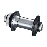 FRONT HUB, HB-RS770, CENTER LOCK DISC, 28H, 12MM THRU TYPE AXLE(W/O AXLE), OLD:100MM, BLACK