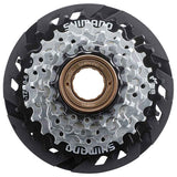 MULTIPLE FREEWHEEL SPROCKET, MF-TZ510 14-34T, 7-SPEED, 14-16-18-20-22-24-34T, W/SPOKE PROTECTOR