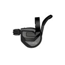 SHIFT LEVER, SL-U8000-L, CUES, LEFT, 2-SPEED, RAPIDFIRE PLUS MONO, W/O OGD, 1800MM INNER, BLACK SP41 SEALED OUTER (1320MM), ADD 6MM SEALED CAP X2