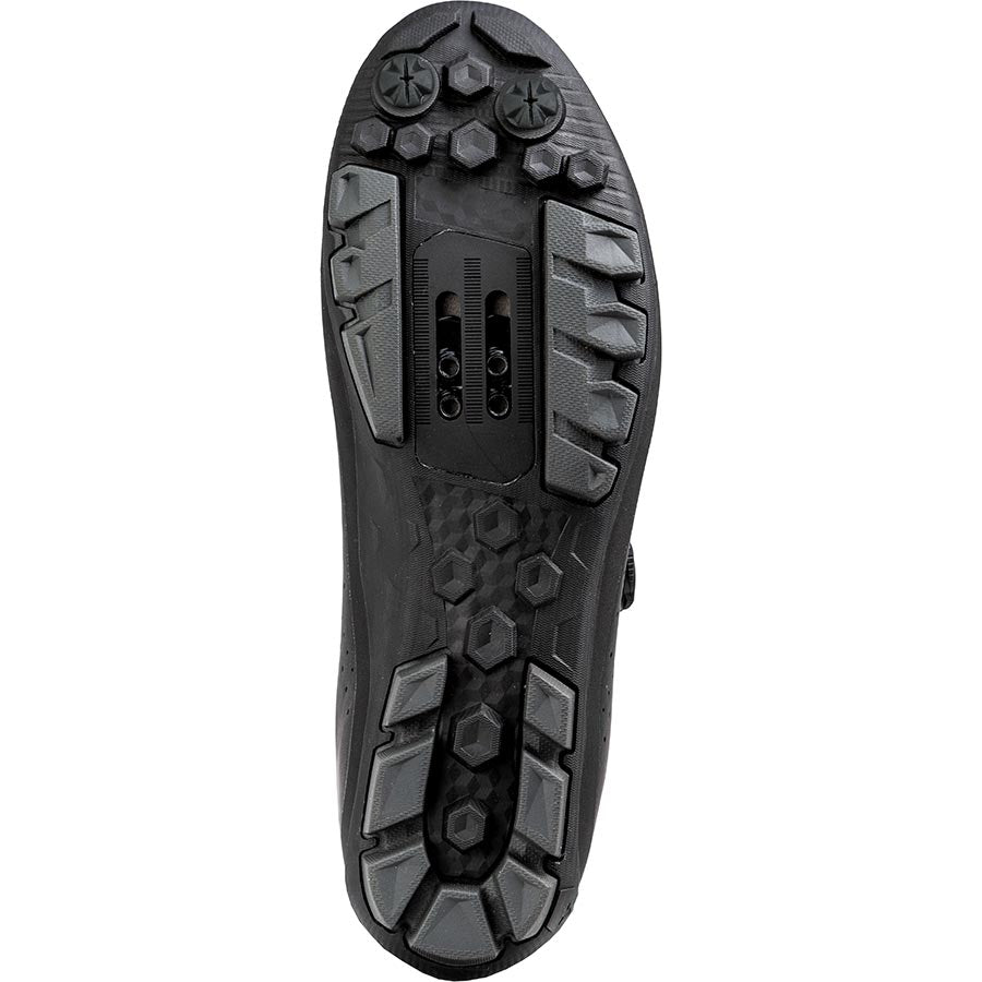 Northwave, Hammer Plus Wide, MTB Shoes, Black/Dark Grey, 45