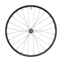 WHEEL, WH-MT600-B-29, FRONT, RIM 29, 24H, F:15MM E-THRU, CLINCHER (TUBELESS COMPATIBLE) OLD:110MM, BLACK, W/RIM TAPE, FOR CL DISC