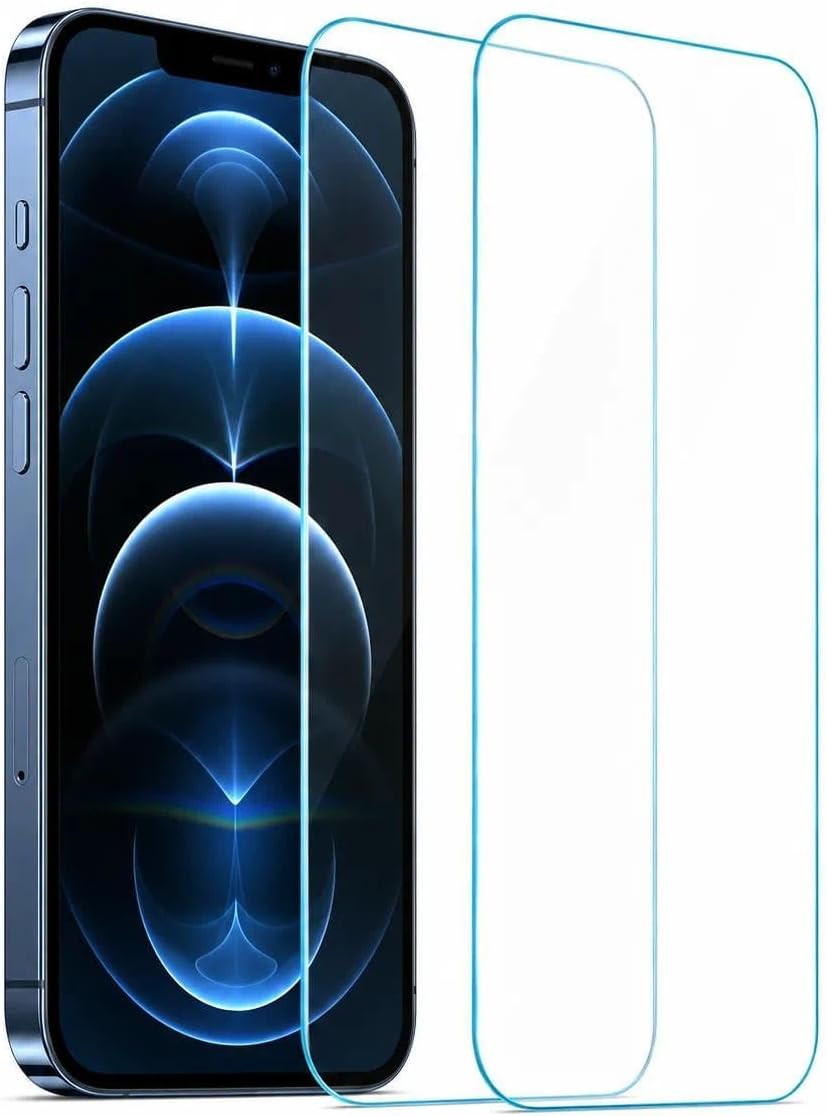 2-Pack Tempered Glass Screen Protector for iPhone 12