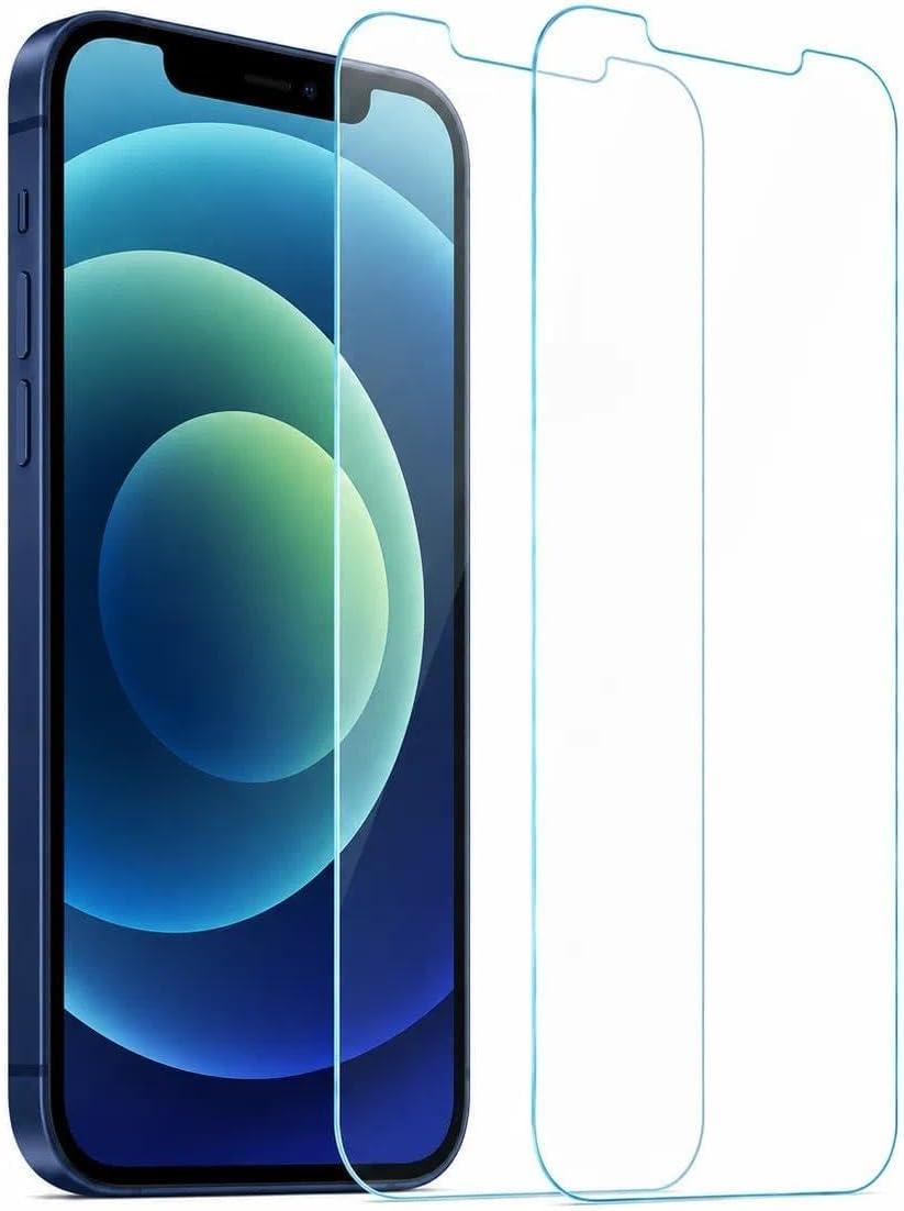 2-Pack Tempered Glass Screen Protector for iPhone 12 Mini 5.4-Inch, 9H Hardness, HD Clear, Anti-Scratch, Anti-Fingerprint, Bubble-Free, Ultra Thin, Easy to Install