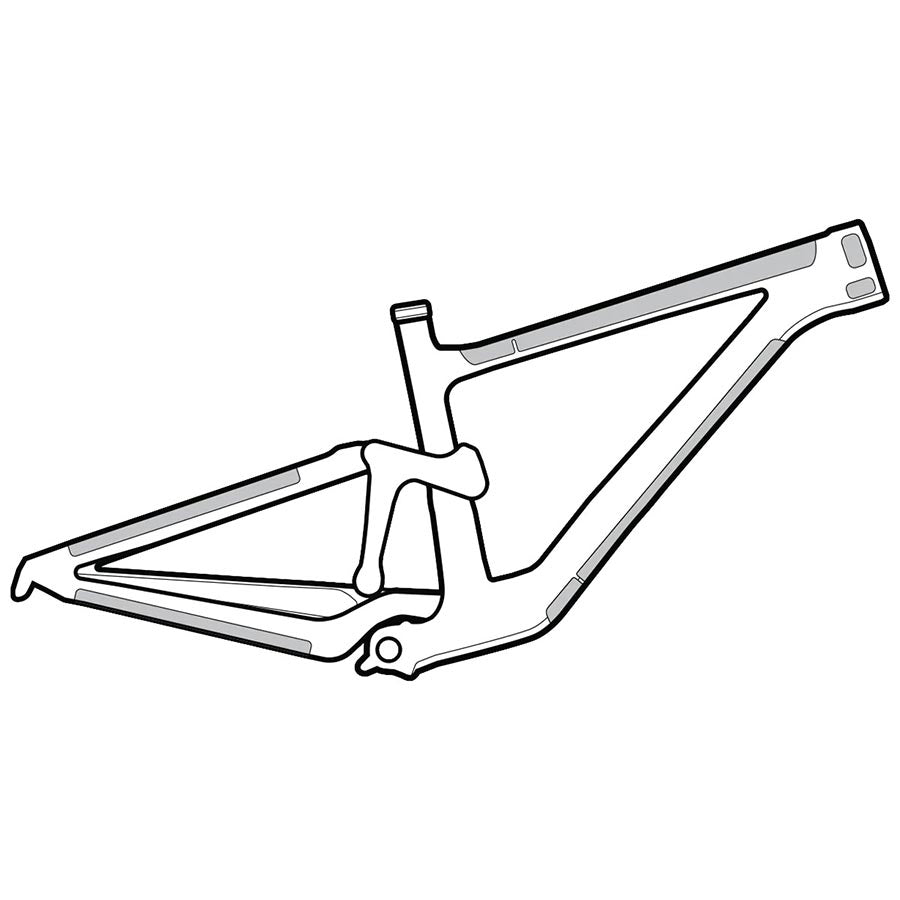 Lizard Skins, Clear Protection Frame Kit