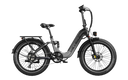Heybike Horizon 24" Fat Tire Full Suspension Folding