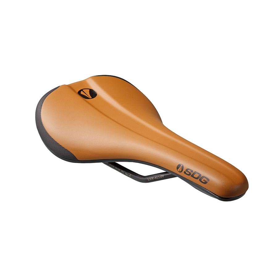 SDG Components, Bel-Air V3 Lux-Alloy, Saddle, 260 x 140mm, Unisex, 236g, Brown/Black