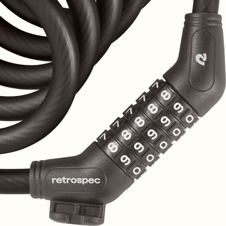 Grizzly Plus Integrated Combo Cable Bike Lock - 12mm